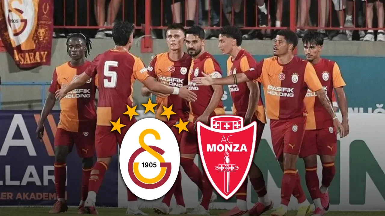 Galatasaray Monza maçı hangi kanalda? GS hazırlık maçı hangi kanal açıklandı