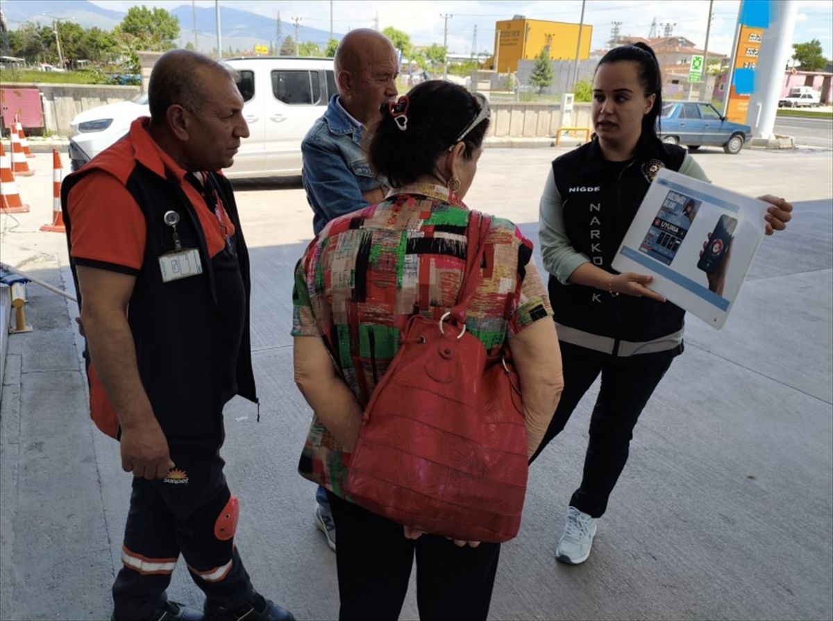 Niğde'de uyuşturucu kullanımını önlemeye yönelik bilgilendirme yapıldı