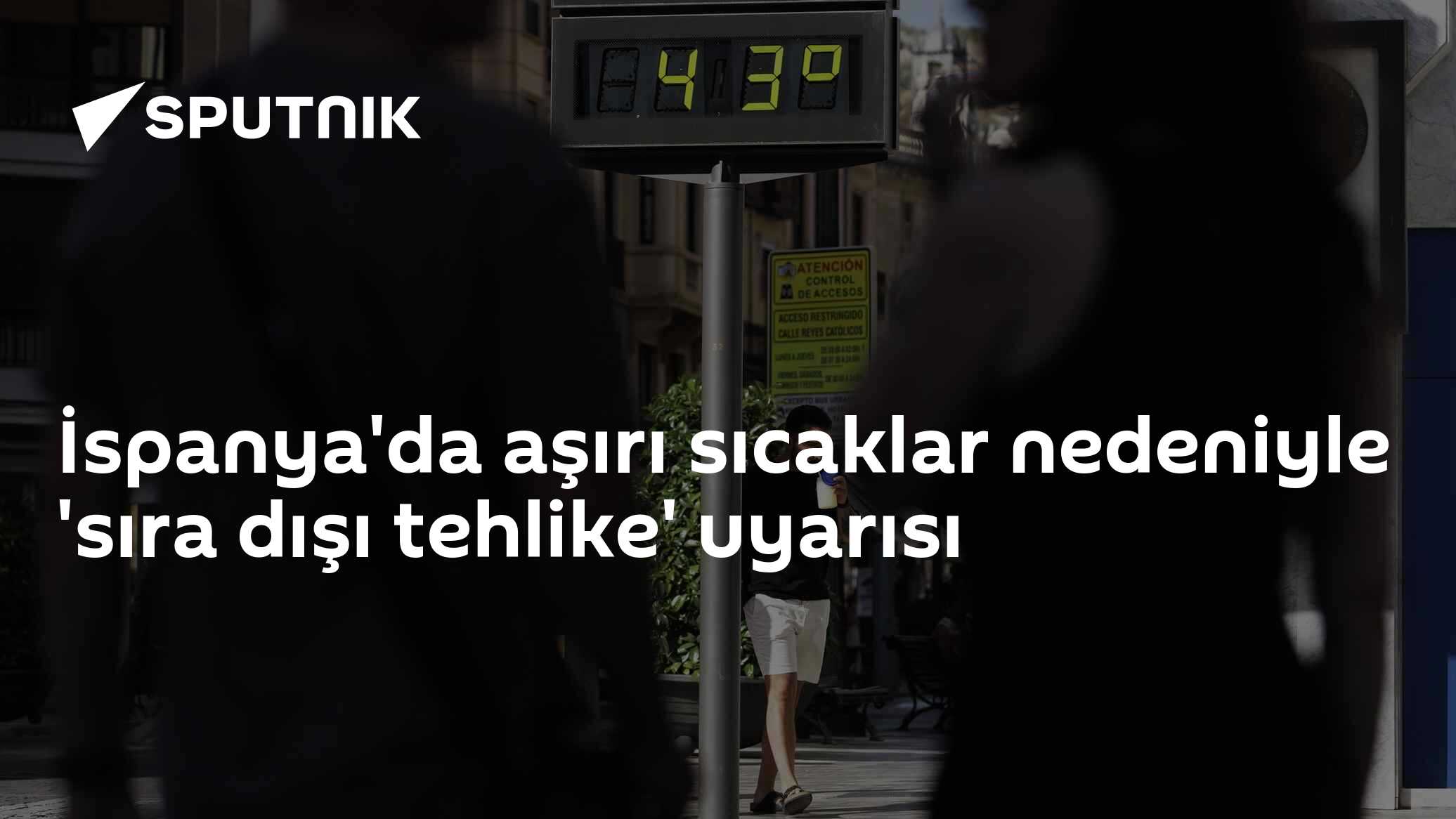 İspanya'da aşırı sıcaklar nedeniyle 'sıra dışı tehlike' uyarısı