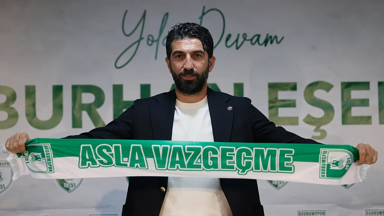 Bodrum FK Burhan Eşer ile 2 yıllık yeni sözleşme imzaladı