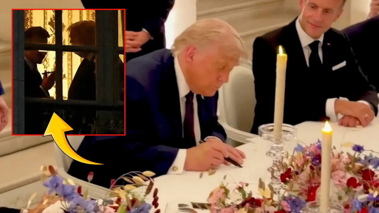 Versay Sarayı'nda 'yazıcı' krizi! Zamana karşı yarış: Trump'ın tarihi imzasının perde arkası ortaya çıktı