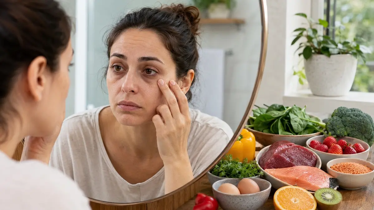 Göz altı morlukları ve yorgunluk... Hangi vitaminden eksiksiniz"