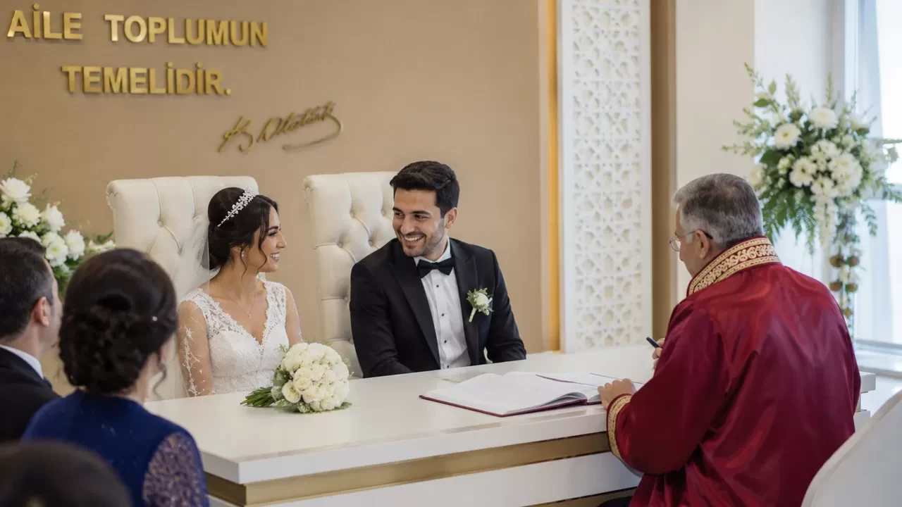 Herkes evlenmek için bu tarihi bekledi! Nikah salonları doldu taştı...