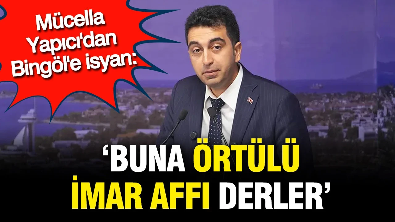 Mücella Yapıcı'dan Tuzla Belediye Başkanı'na isyan: Buna örtülü imar affı derler