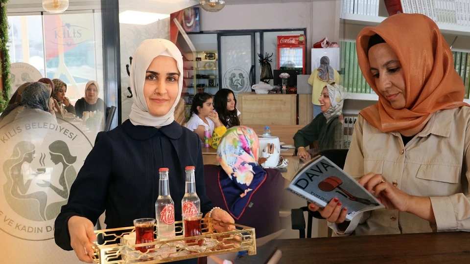 Kilis Kadın Kafe: Sadece kadınlara özel merkez haftanın 6 günü hizmet veriyor | Yaşam Haberleri
