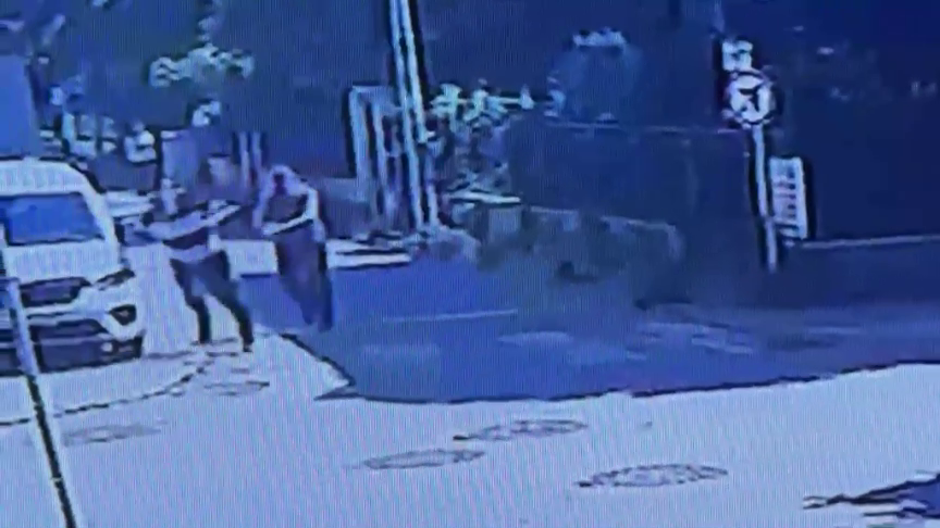 Önce vurdu sonra kemeriyle turnike yaptı