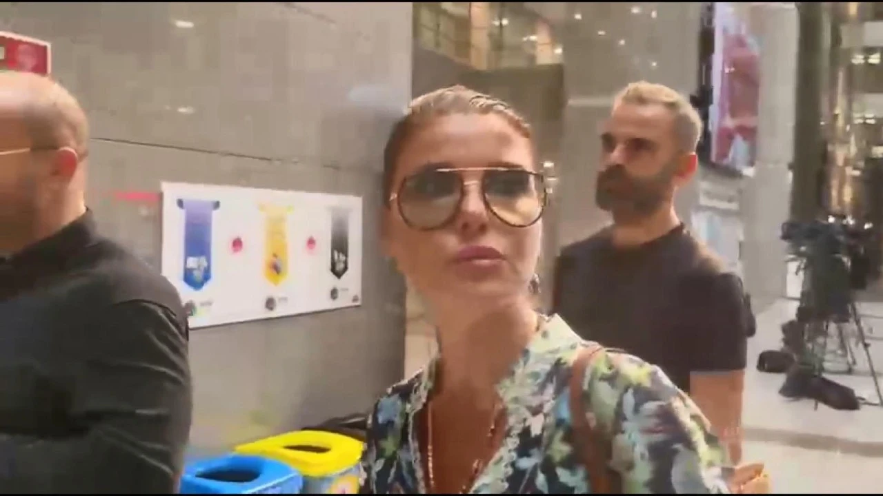 Ahbap soruşturması için adliyeye geldi! Gülben Ergen'den Haluk Levent'e sert çıkış: İyilikten maraz doğar!