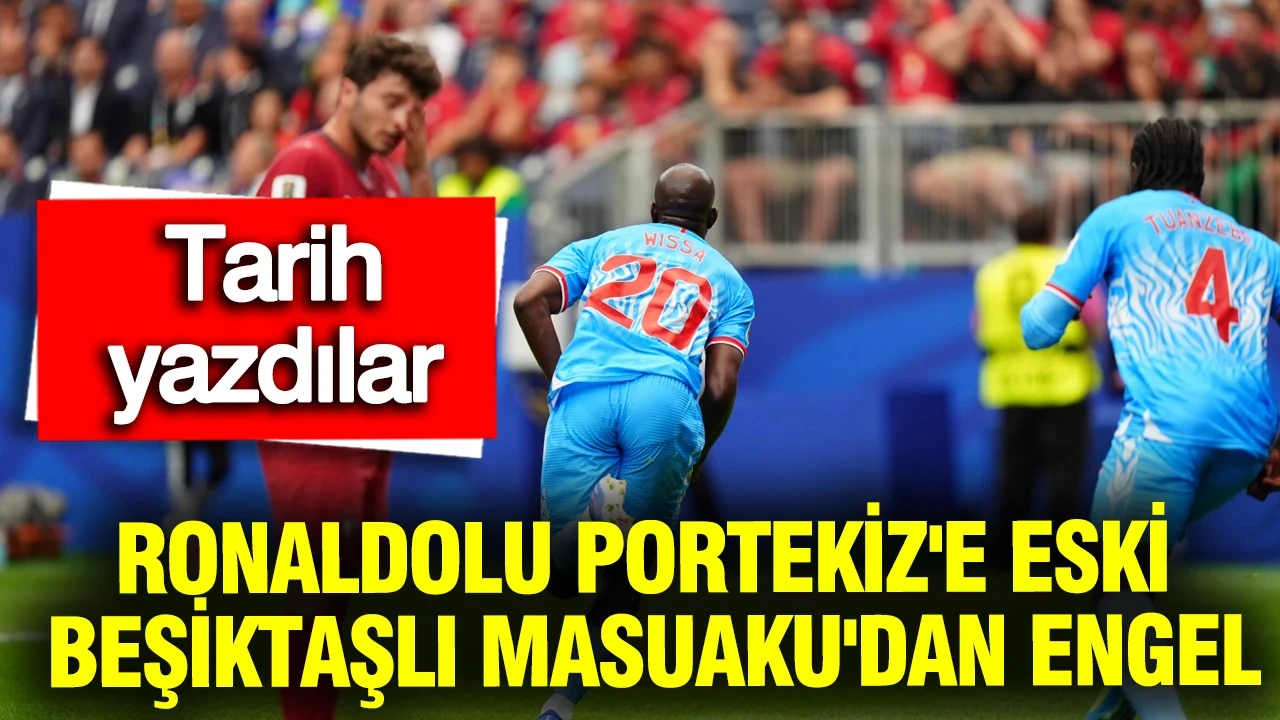 Ronaldolu Portekiz'e eski Beşiktaşlı Masuaku'dan engel: Resmen tarih yazdılar