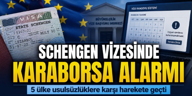 Schengen vizesinde karaborsa alarmı