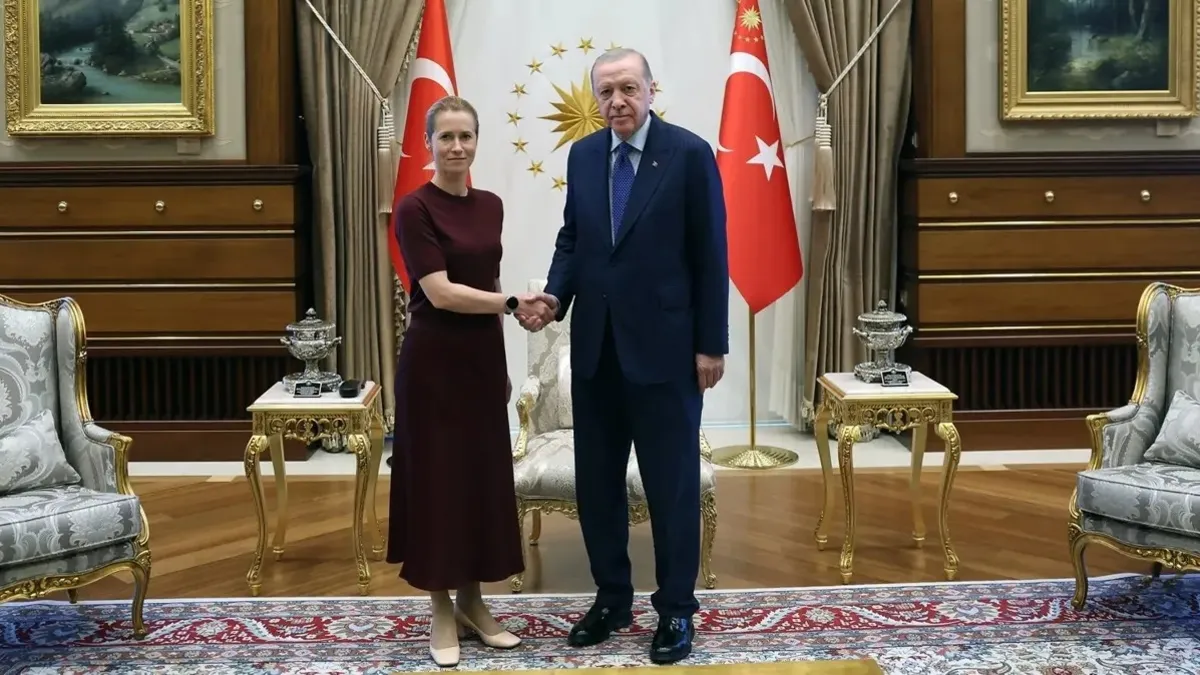 Külliye’de Türkiye-AB trafiği: Erdoğan Kaja Kallas’ı kabul etti