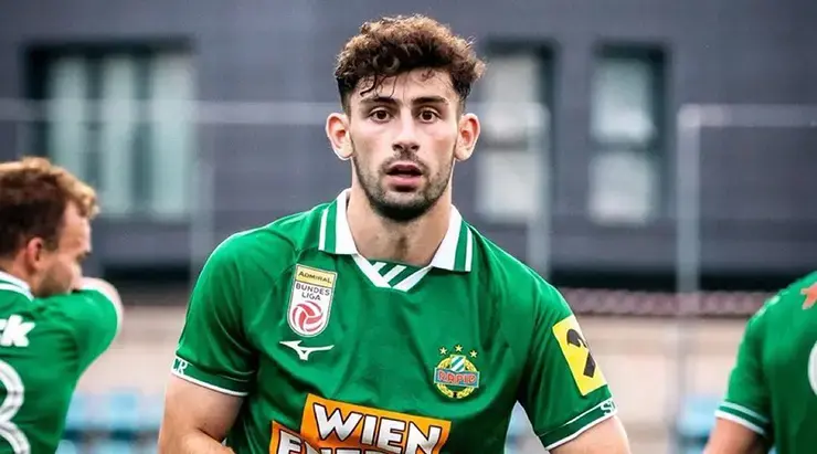 Galatasaray'dan ayrılmıştı! Yusuf Demir, yeni takımı Rapid Wien'i Avrupa'da zafere taşıdı