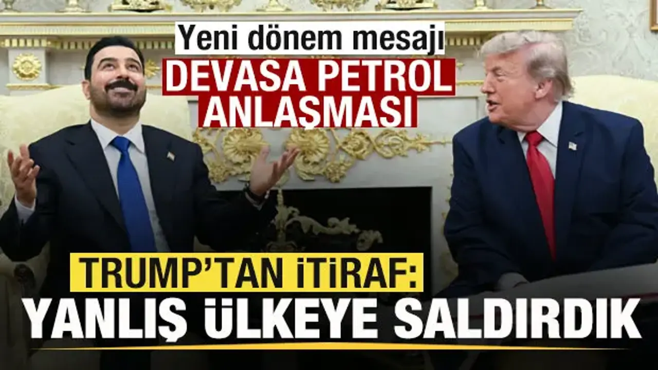 Trump'tan itiraf: Yanlış ülkeye saldırdık! Devasa petrol anlaşmasını duyurdu