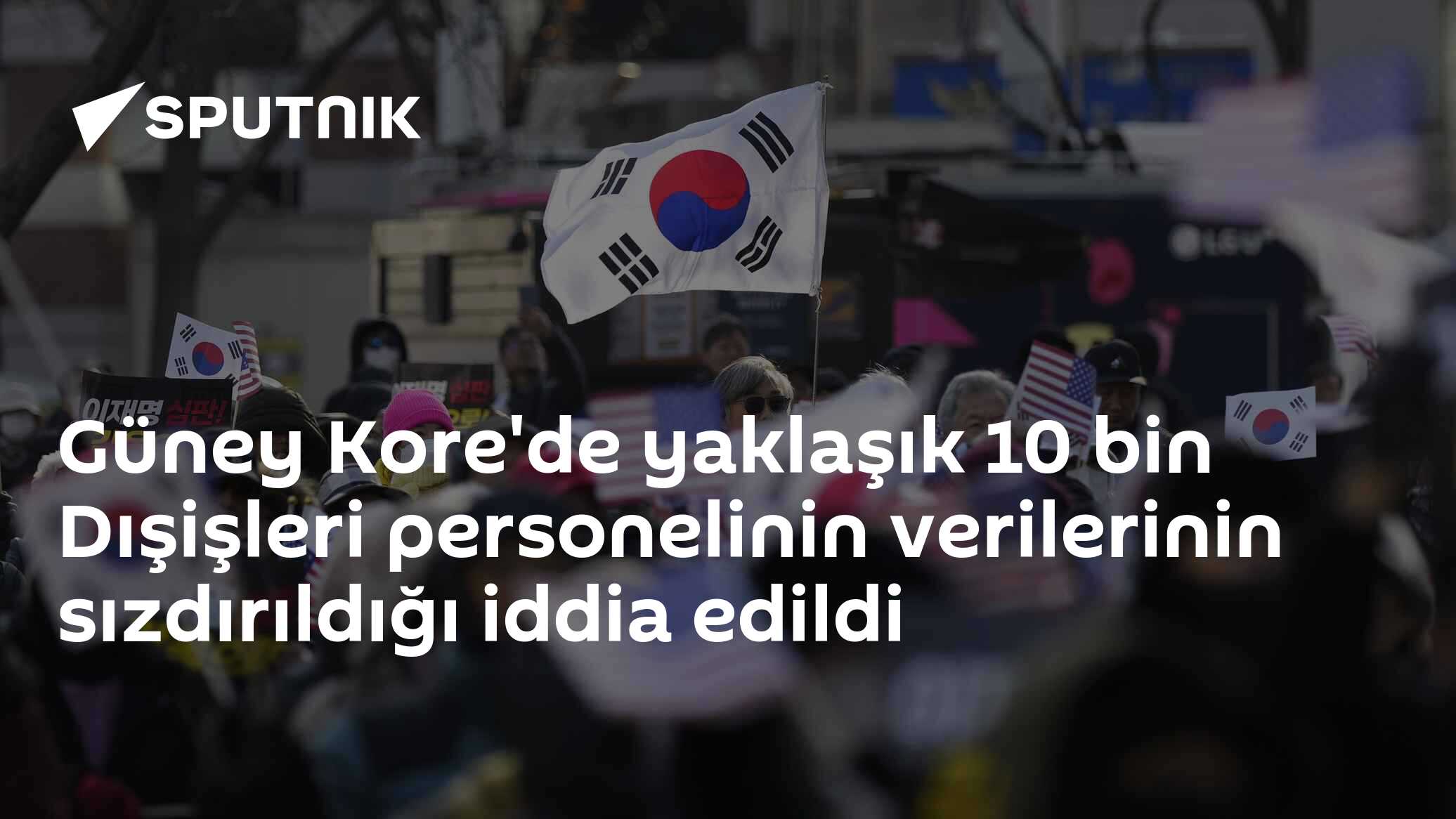Güney Kore'de yaklaşık 10 bin Dışişleri personelinin verilerinin sızdırıldığı iddia edildi