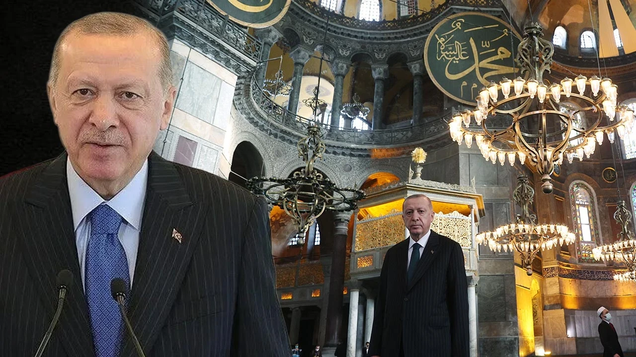 Cumhurbaşkanı Erdoğan'dan Ayasofya Mesajı: 'Ayasofya Yalnızca Bir İbadet Mekanı Değildir'