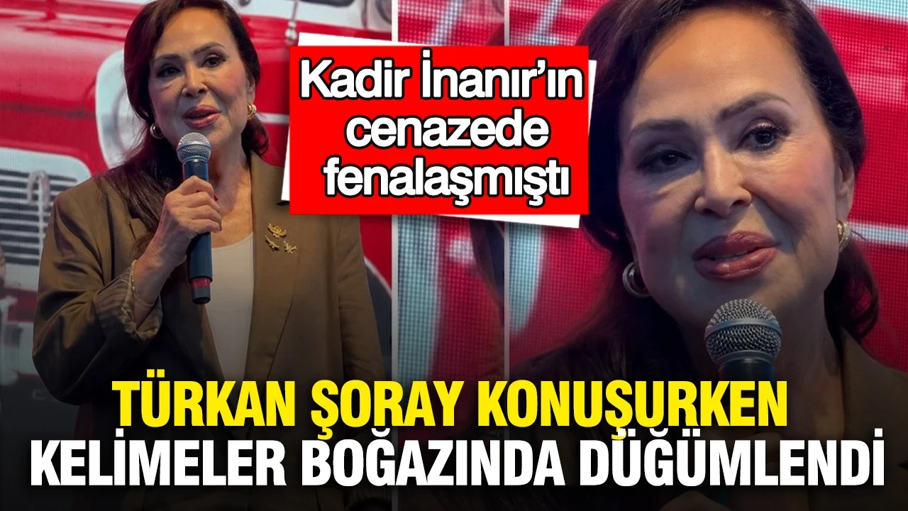 Kadir İnanır’ın cenazede fenalaşmıştı: Türkan Şoray konuşurken kelimeler boğazında düğümlendi