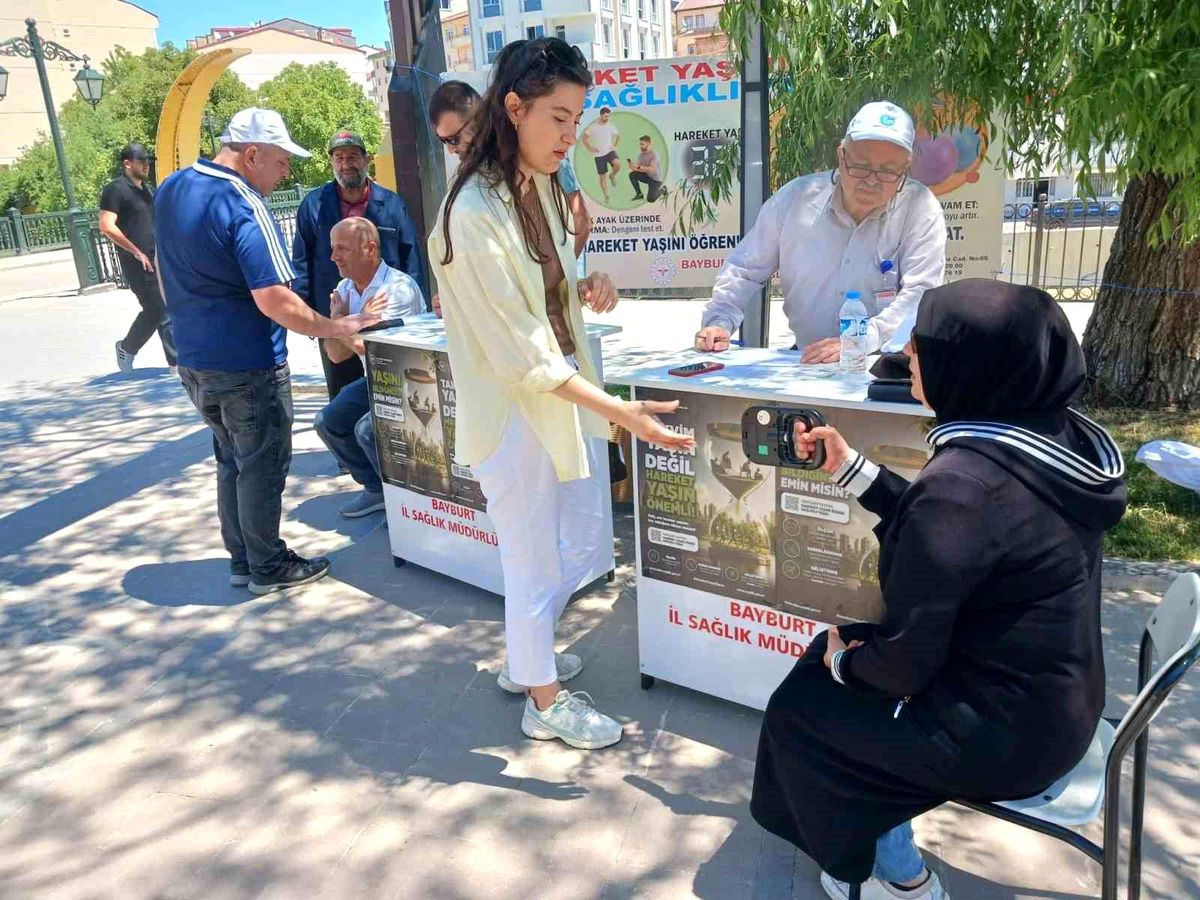 Bayburt'ta hareket yaşı taramaları sürüyor