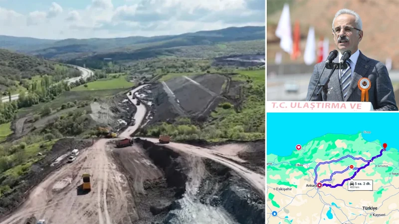 5 saatlik yol 2,5 saate düşecek