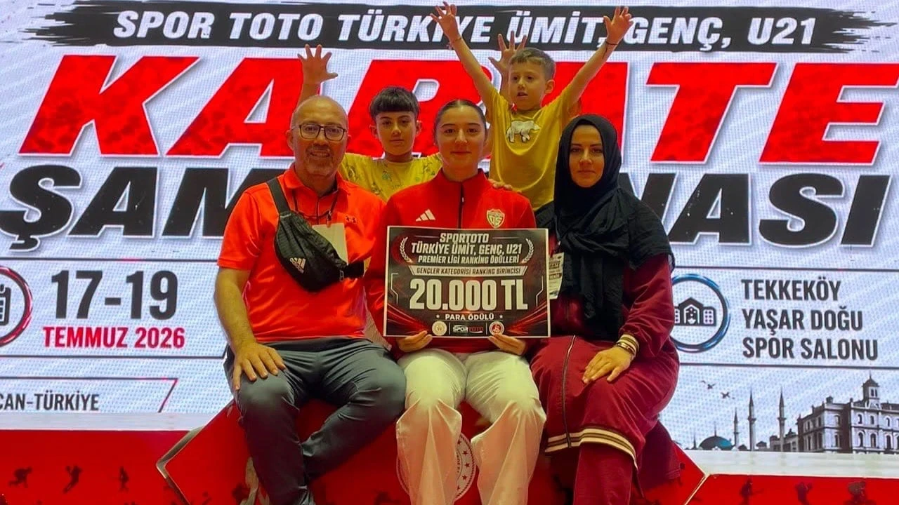 Bilecikli sporcu Tuğba Çürük Türkiye Şampiyonu oldu
