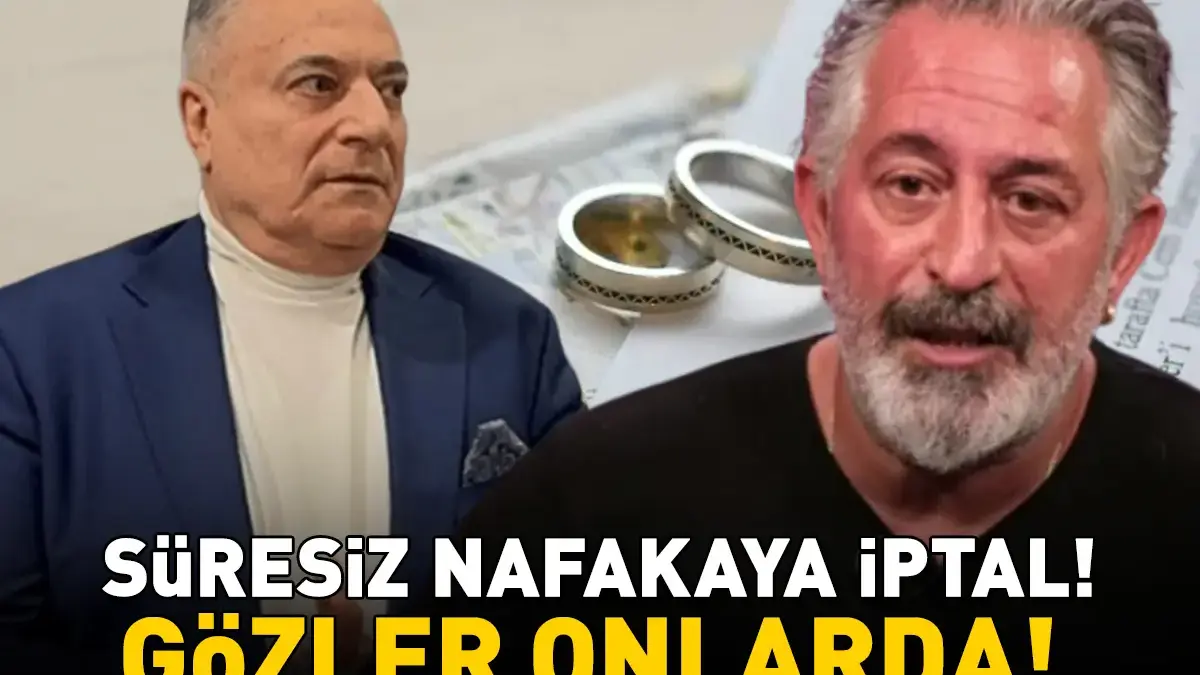 SÜRESİZ NAFAKA DÜZENLEMESİ İPTAL! Gözler, Cem Yılmaz ve Mehmet Ali Erbil'e çevrildi