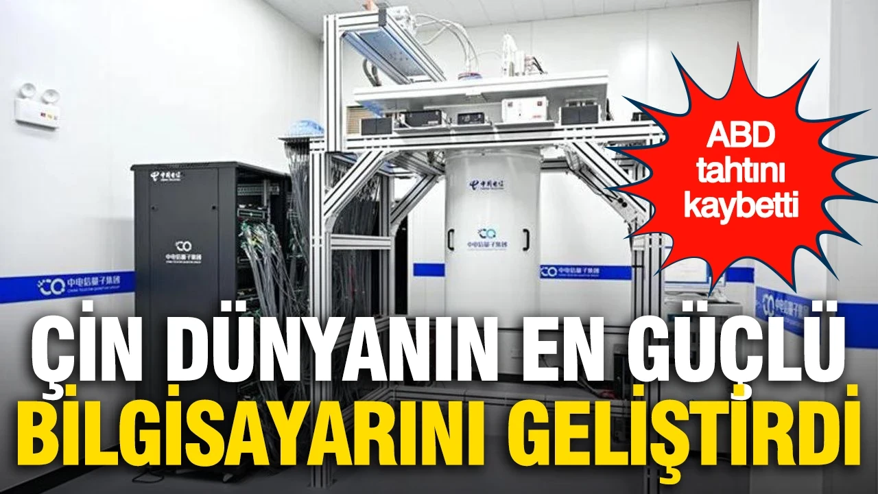 ABD tahtını kaybetti: Çin, dünyanın en güçlü bilgisayarını geliştirdi