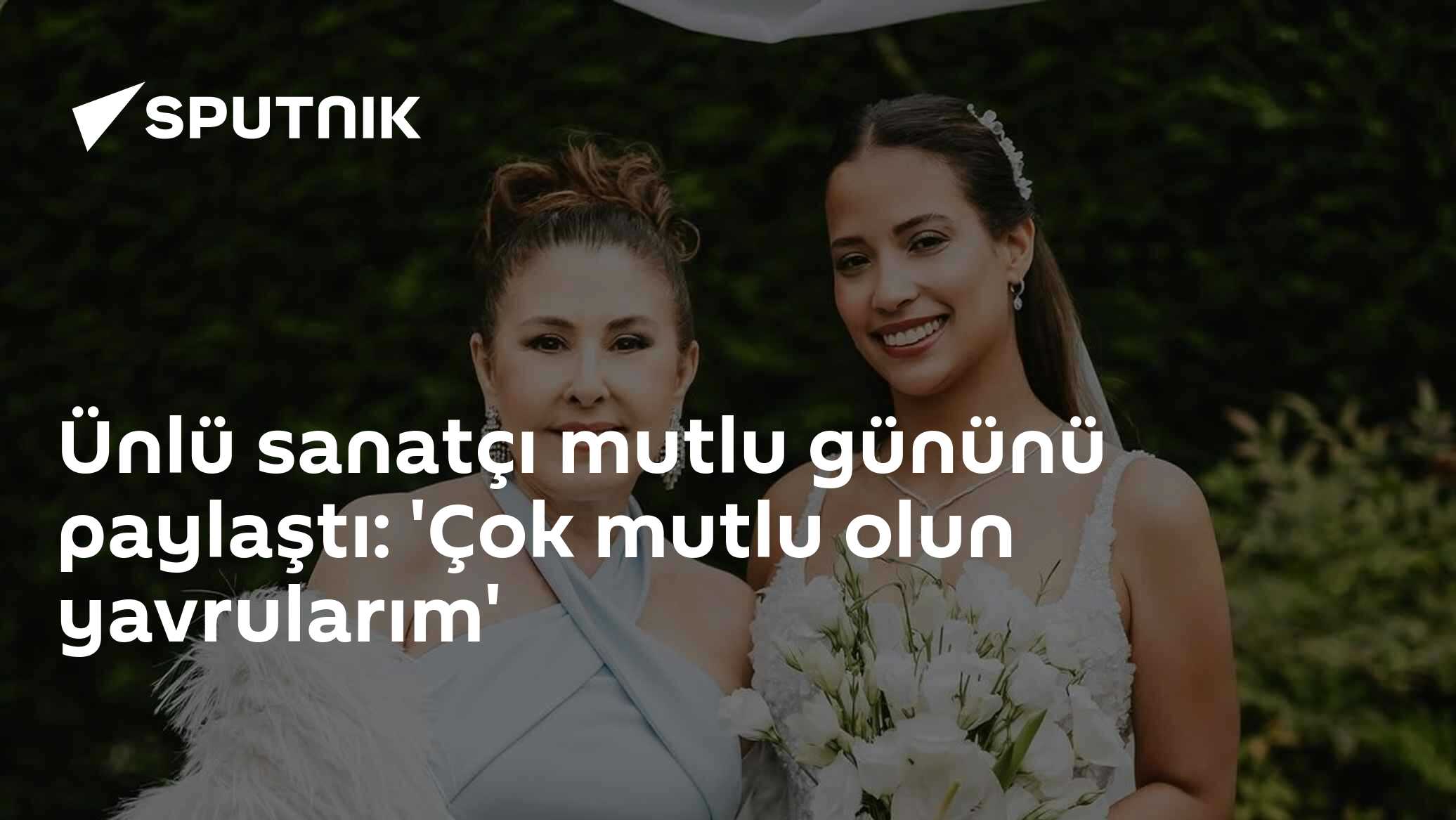 Ünlü sanatçı mutlu gününü paylaştı: 'Çok mutlu olun yavrularım'