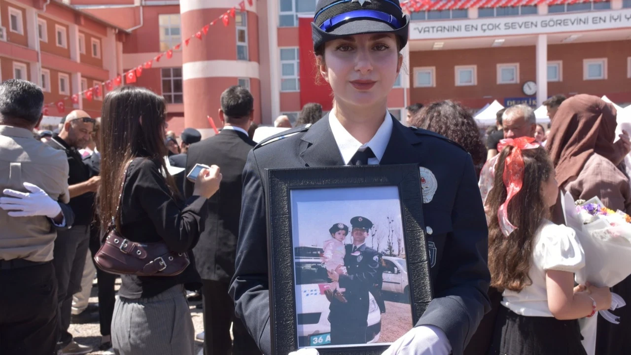 Şehriban şehit olan babasının yolunda! Gururla bu üniformayı giyeceğim