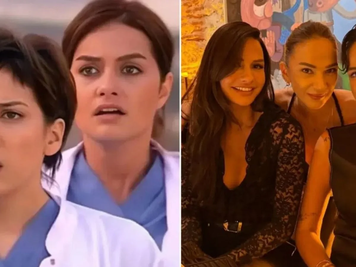Doktorlar dizisinden arkadaşlar! Yasemin Ergene ve Melike Güner buluştu