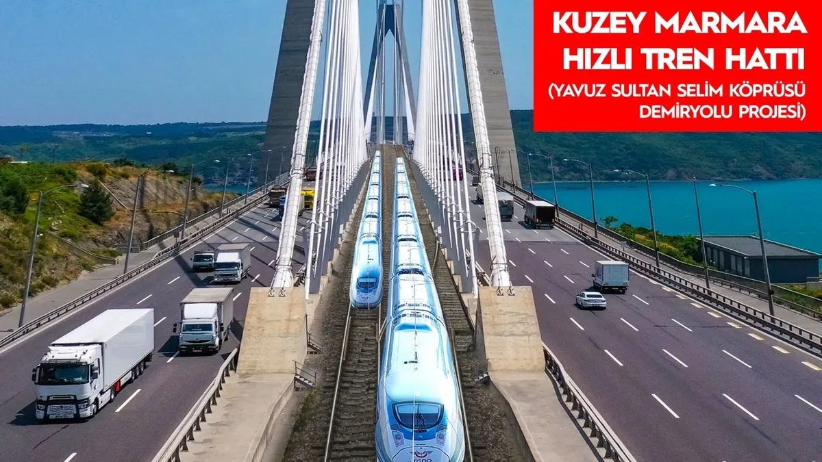 İstanbul Kuzey Demir Yolu Projesi'nde dev ihale 14 Ekim'de