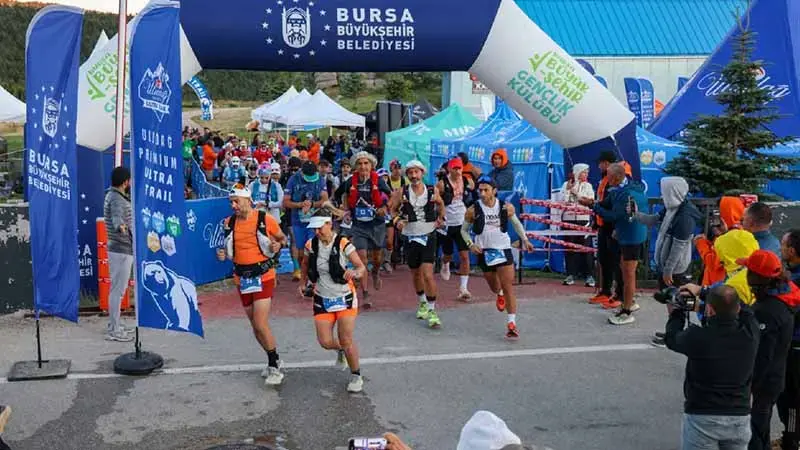 ‘Uludağ Ultra Trail’ başladı: 23 ülkeden 2 bin 853 sporcu parkurda