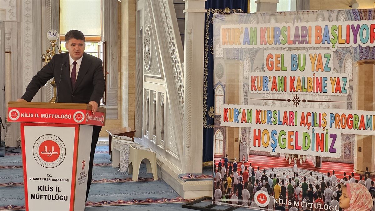 Kilis'te yaz Kur'an kursları başladı