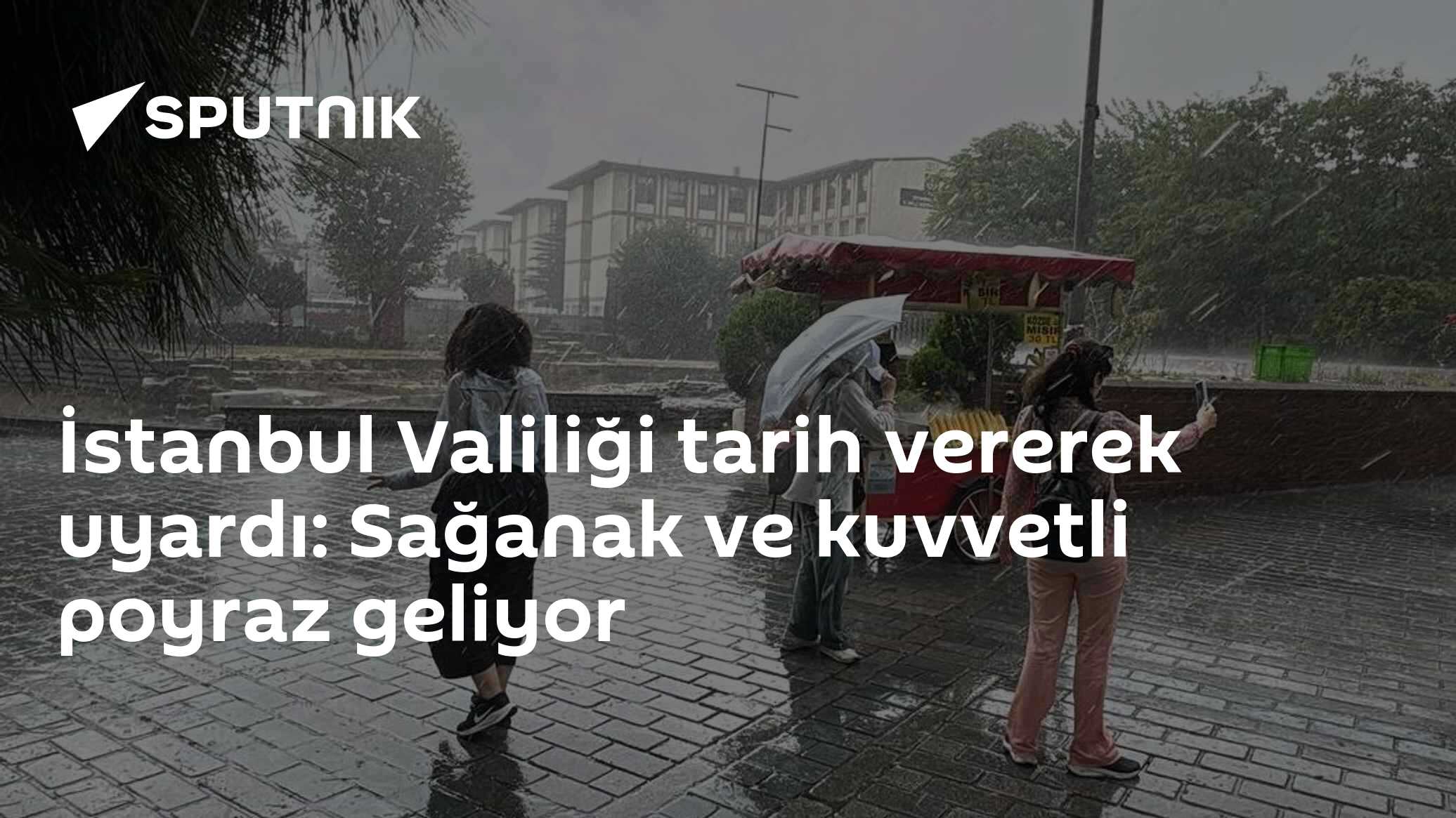 İstanbul Valiliği tarih vererek uyardı: Sağanak ve kuvvetli poyraz geliyor