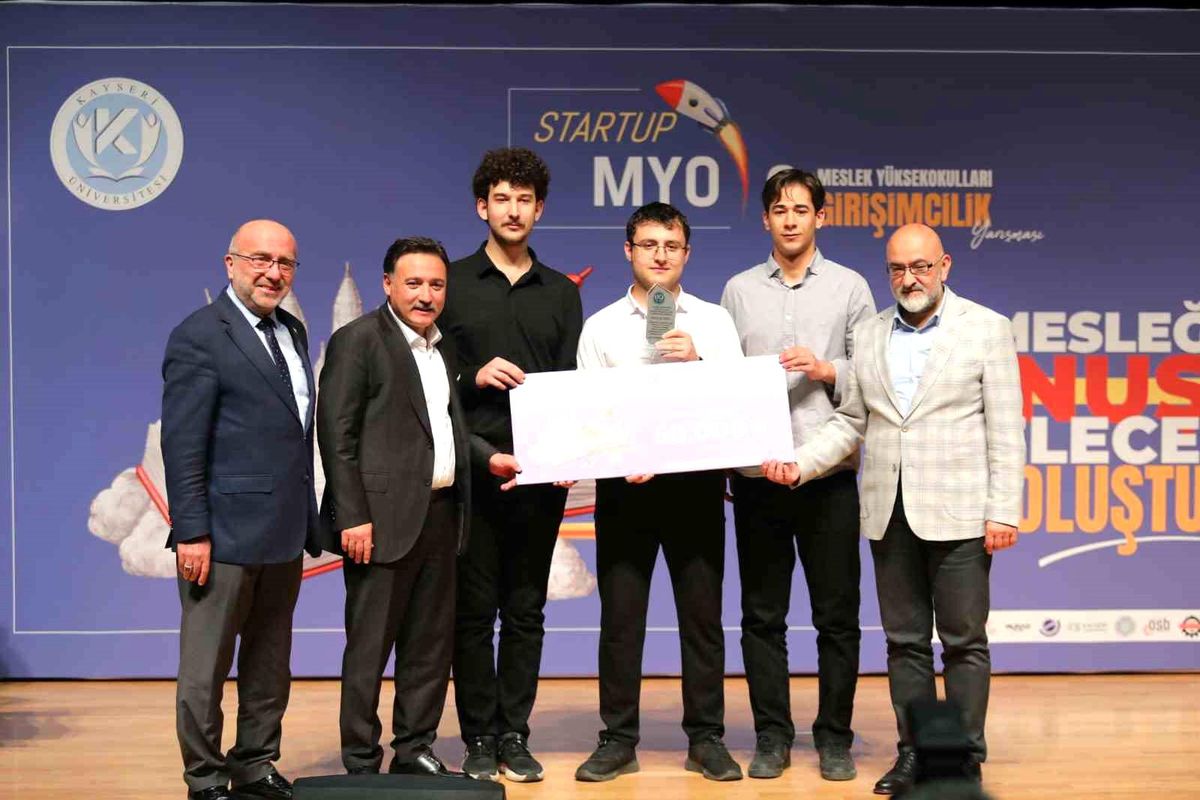 KAYÜ'de StartUpMYO 2026 Proje Yarışması'nın finali gerçekleştirildi