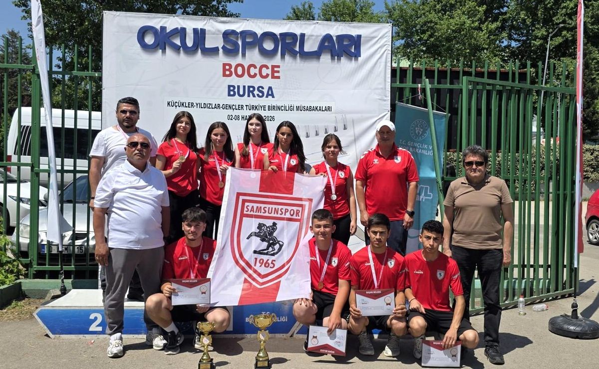 Samsunspor boccede 2 yıl üst üste Türkiye şampiyonu