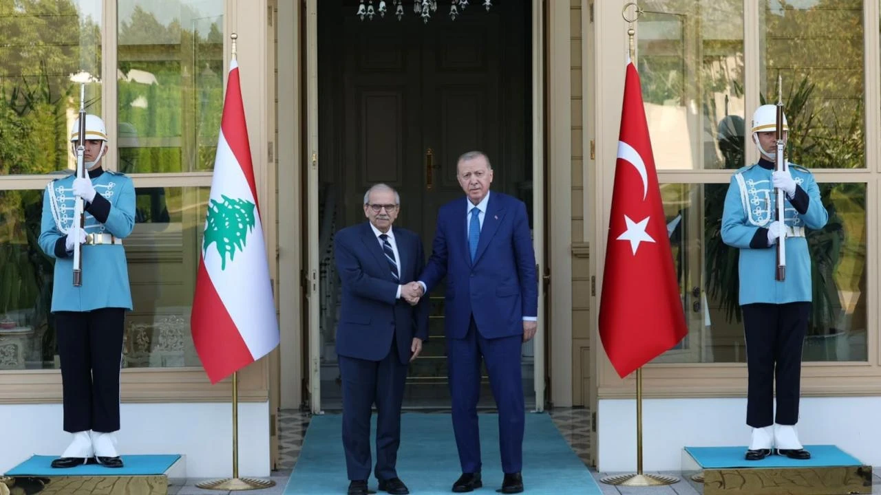 Cumhurbaşkanı Erdoğan Lübnan Başbakanı Salam'ı kabul etti: İkili ilişkiler ele alındı