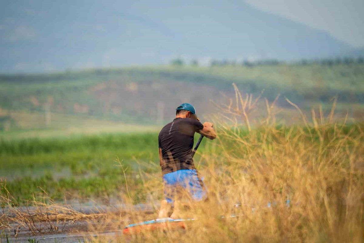Marmara Gölü'nde izinsiz dron ve SUP'a ceza