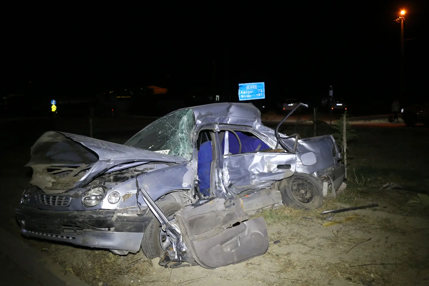 Malatya'daki trafik kazasında 1 kişi öldü, 1 kişi yaralandı