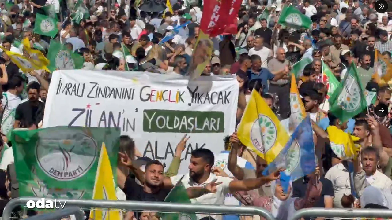 DEM Parti'den 'Özgürlük Mitingi'