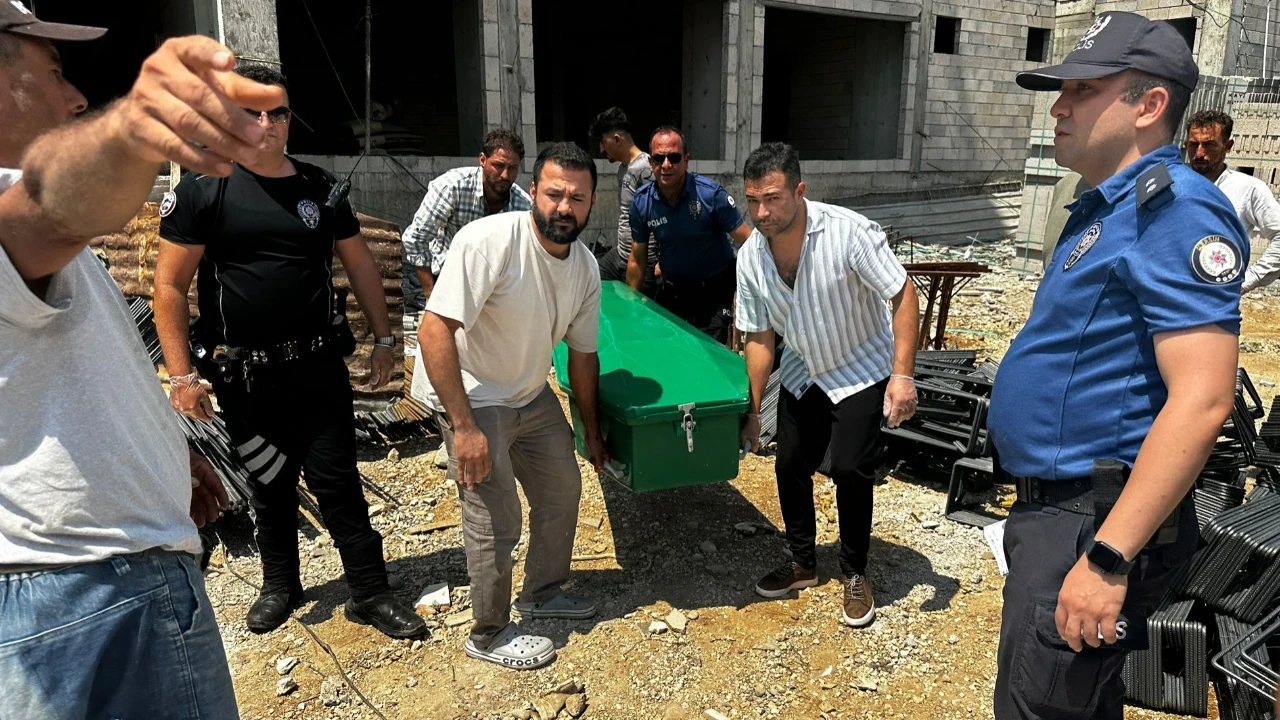 Suriyeli işçi, inşaattan düşüp öldü