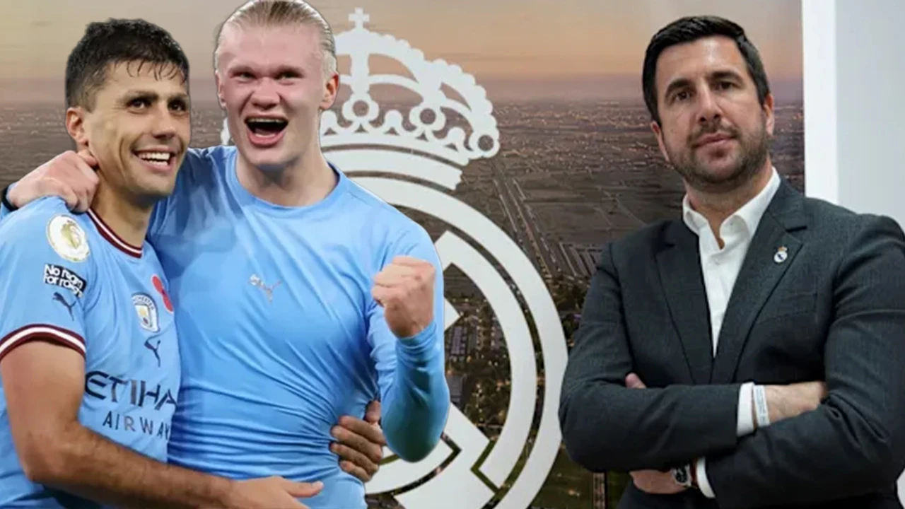 Real Madrid'de Perez'in rakibi Riquelme Haaland ve Rodri transferlerini açıkladı