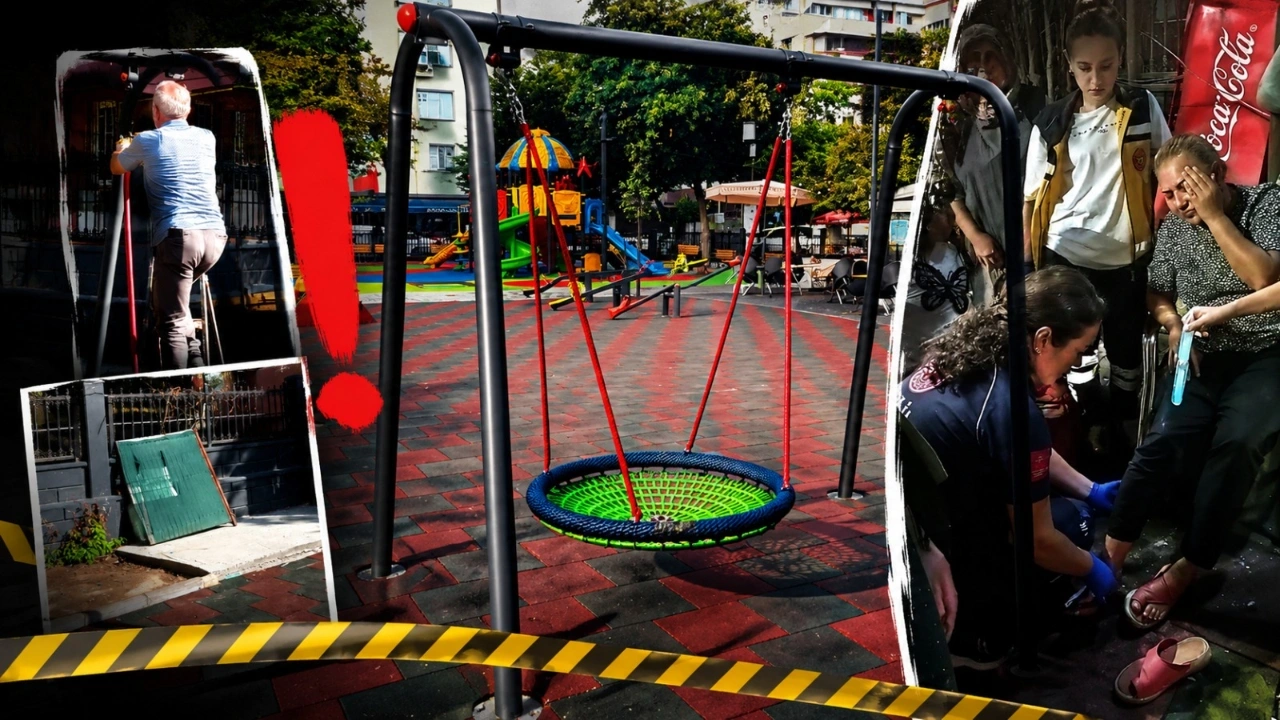 Avcılar'da park yenilendi: Kurulan salıncakta 5 günde 4 kişi yaralandı