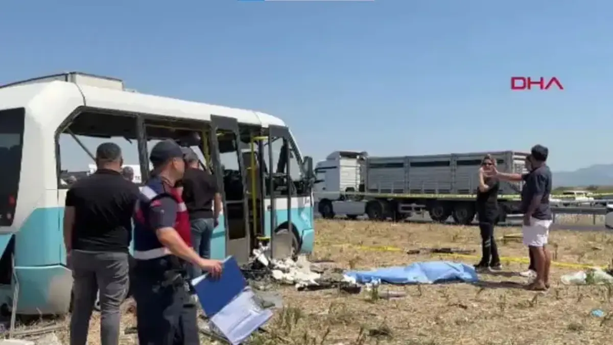 Manisa’da feci kaza! 1 kişi öldü 11 kişi yaralandı...