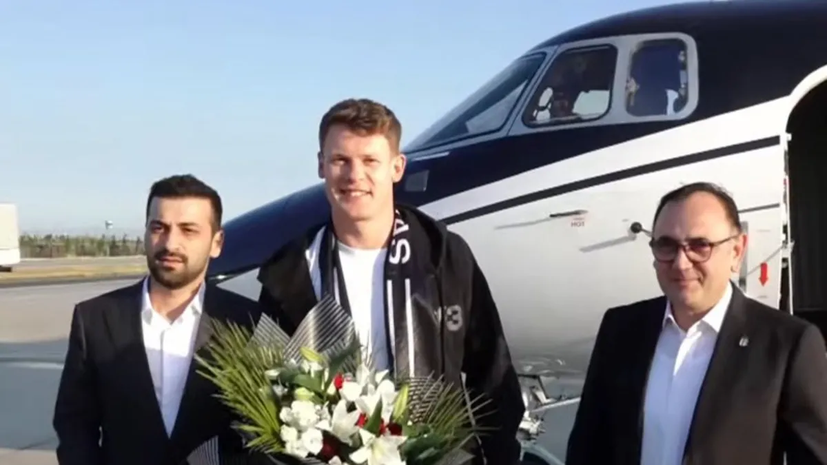 Beşiktaş’ın yeni transferi Alexander Nübel, İstanbul’da!