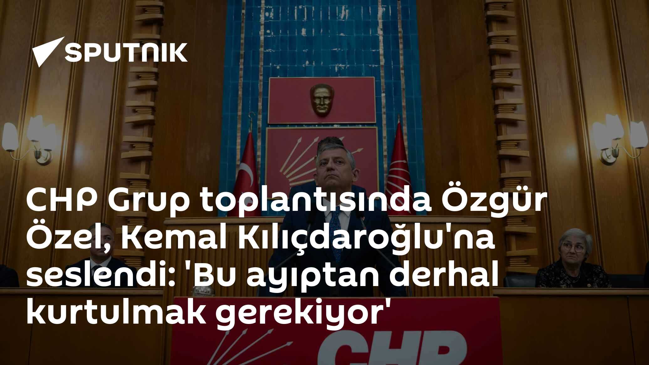 CHP Grup toplantısında Özgür Özel, Kemal Kılıçdaroğlu'na seslendi: 'Bu ayıptan derhal kurtulmak gerekiyor'