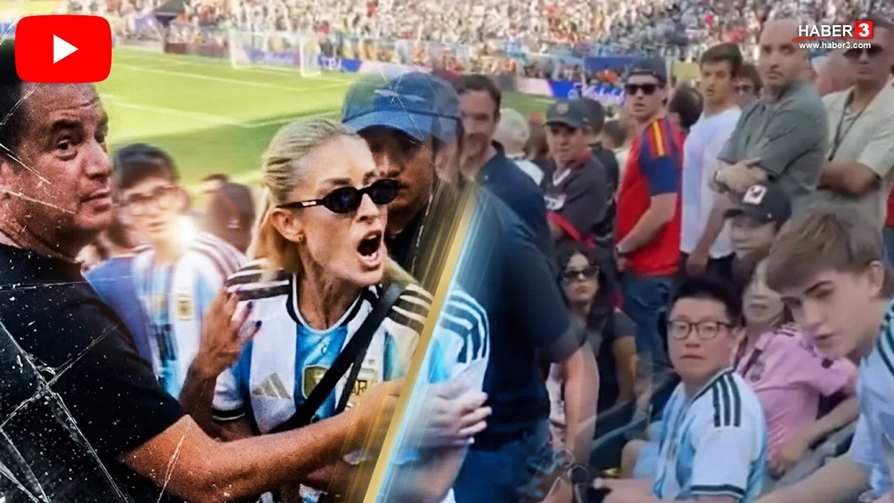Acun Ilıcalı'nın eşi Çağla Ilıcalı'nın tribündeki tartışması kamerada!