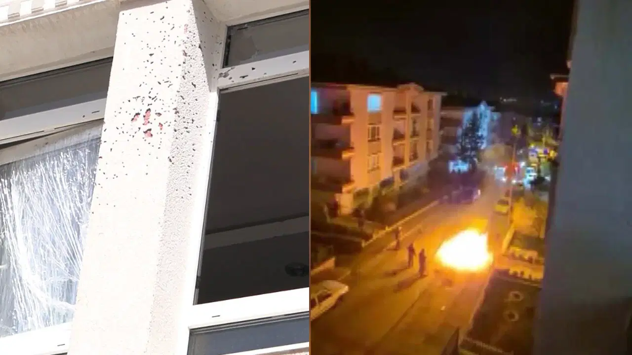 Boşanma aşamasında olduğu kadının evini kurşunladı, arabasını yaktı: Tahliye kararı verildi!
