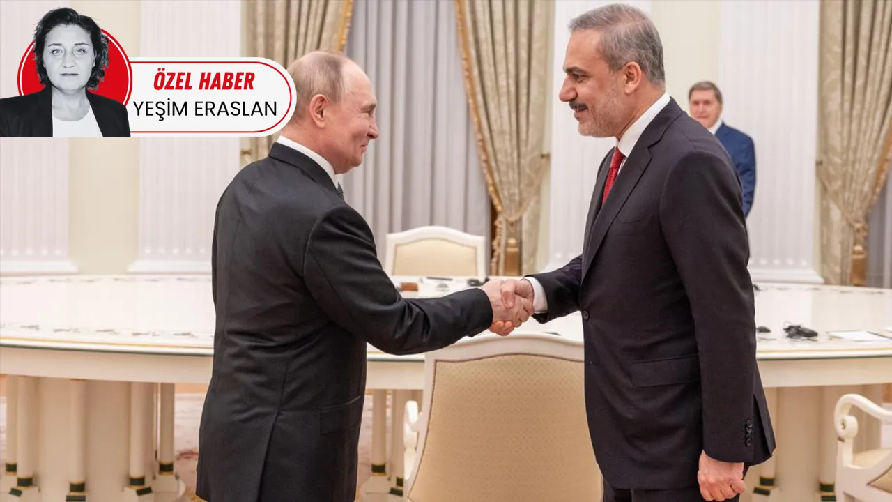 Dışişleri Bakanı Moskova'ya gitti: Fidan’dan Putin ile kritik temas