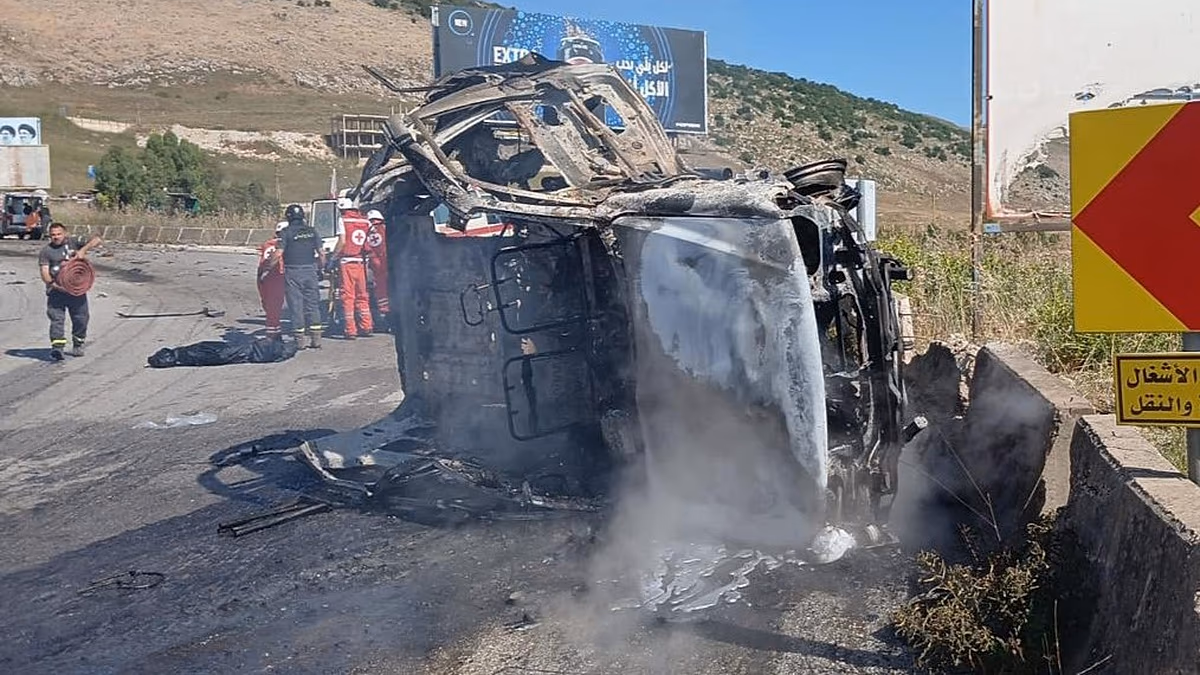 İsrail'den Lübnan'a hava saldırısı: 3'ü asker 9 kişi hayatını kaybetti
