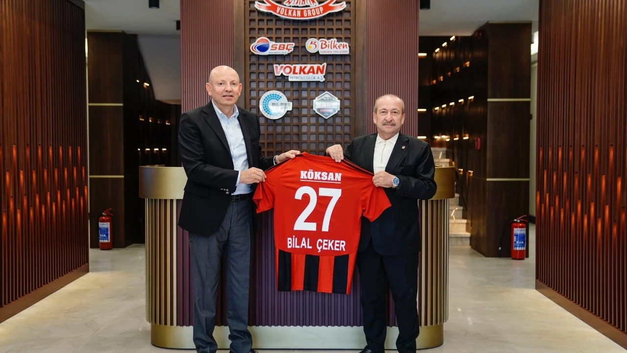 Gaziantep’te futbol ve iş dünyası aynı masada buluştu! Gaziantep FK'dan iş insanı Bilal Çeker'e teşekkür ziyareti