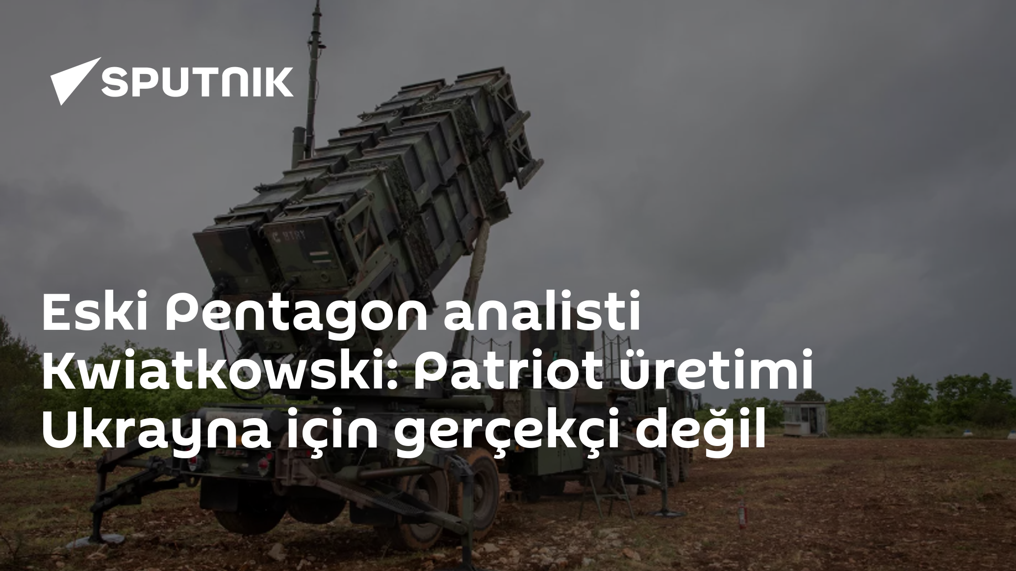 Eski Pentagon analisti Kwiatkowski: Patriot üretimi Ukrayna için gerçekçi değil
