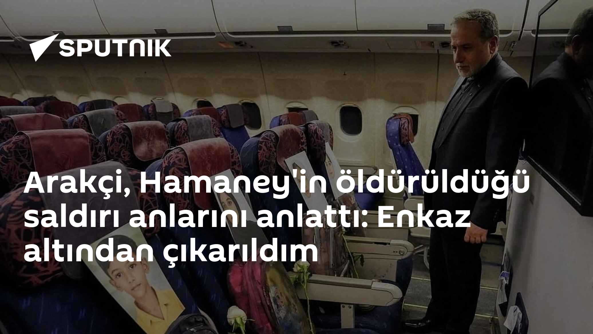 Arakçi, Hamaney'in öldürüldüğü saldırı anlarını anlattı: Enkaz altından çıkarıldım